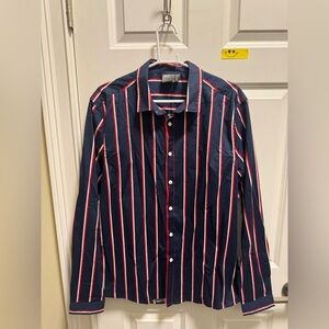 Mens ASOS Long Sleeve Button Down Dress Shirt